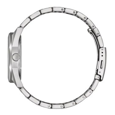 Citizen Unisex Eco-Drive blue dial steel bracelet 38 mm
