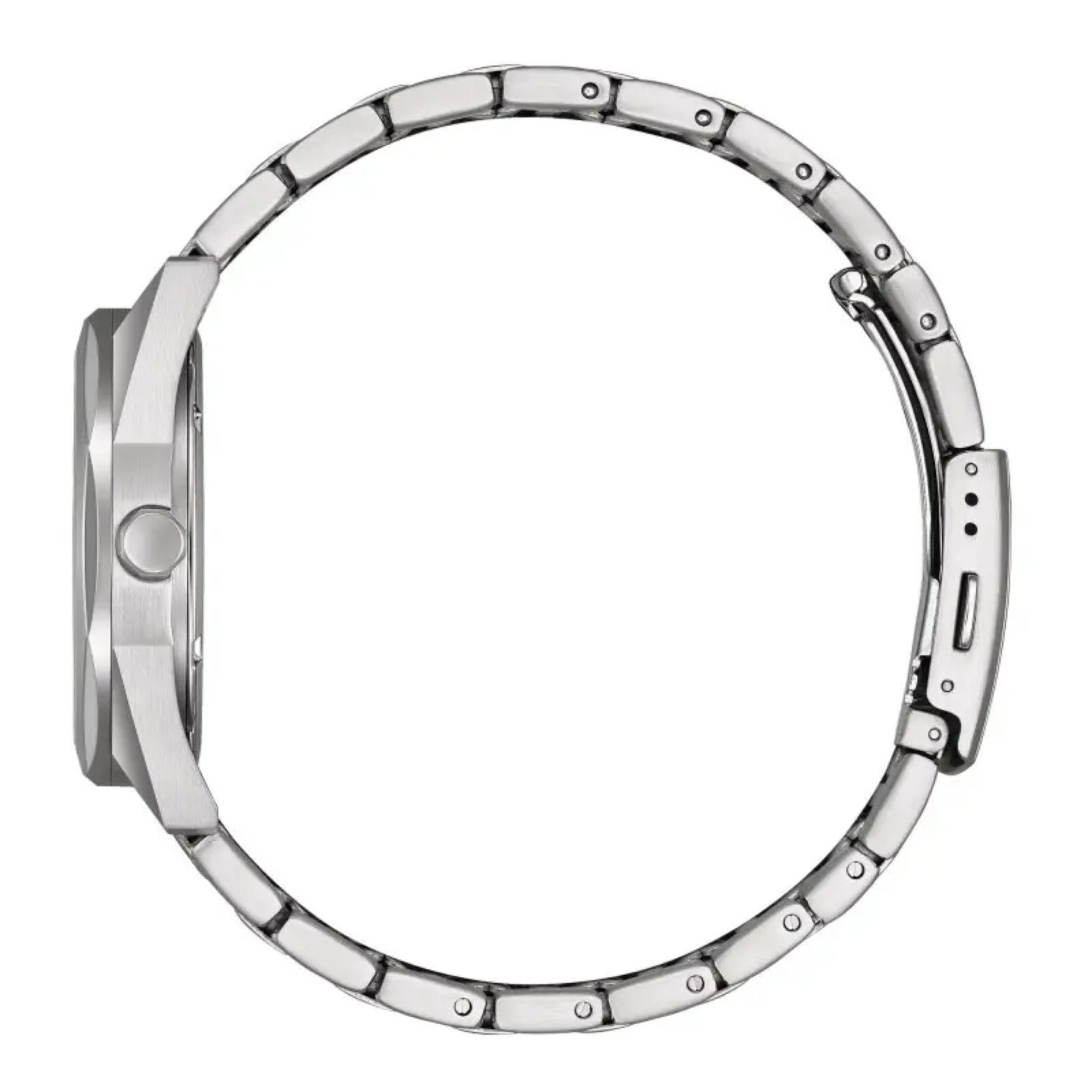 Citizen Unisex Eco-Drive blue dial steel bracelet 38 mm