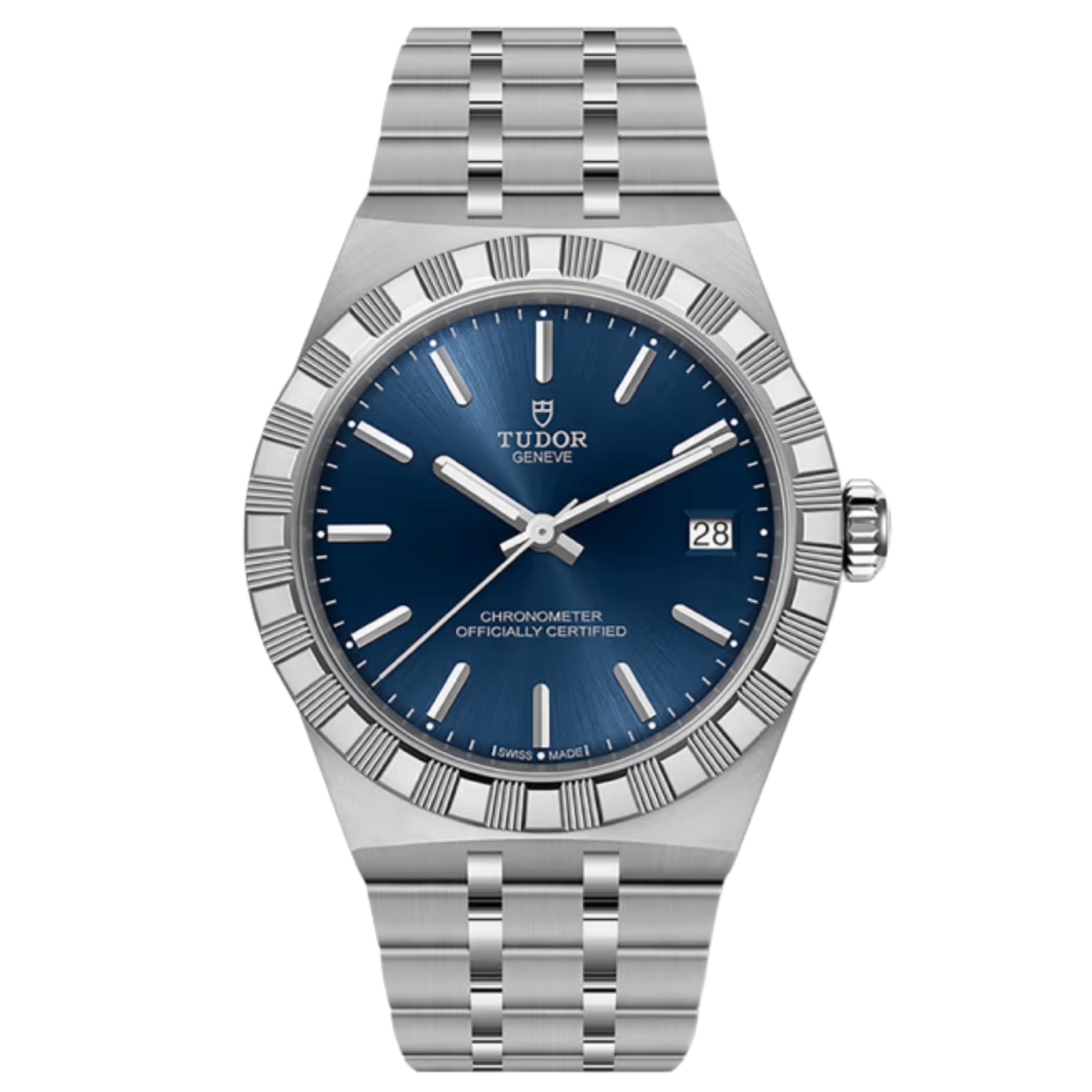 Montre Tudor Royal automatique cadran bleu bracelet acier 36 mm