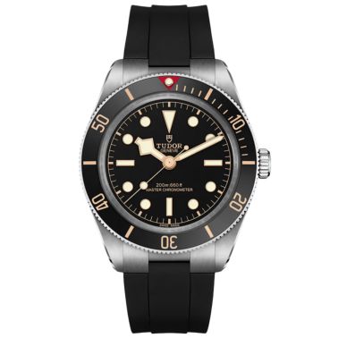 Montre Tudor Black Bay 58 automatique cadran noir bracelet cuir 39 mm