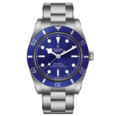 Montre Tudor Black Bay 54 automatique cadran bleu bracelet acier 37 mm