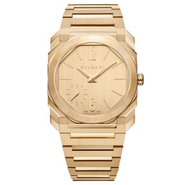 Bulgari Octo Finissimo automatic yellow gold dial yellow gold bracelet 37 mm