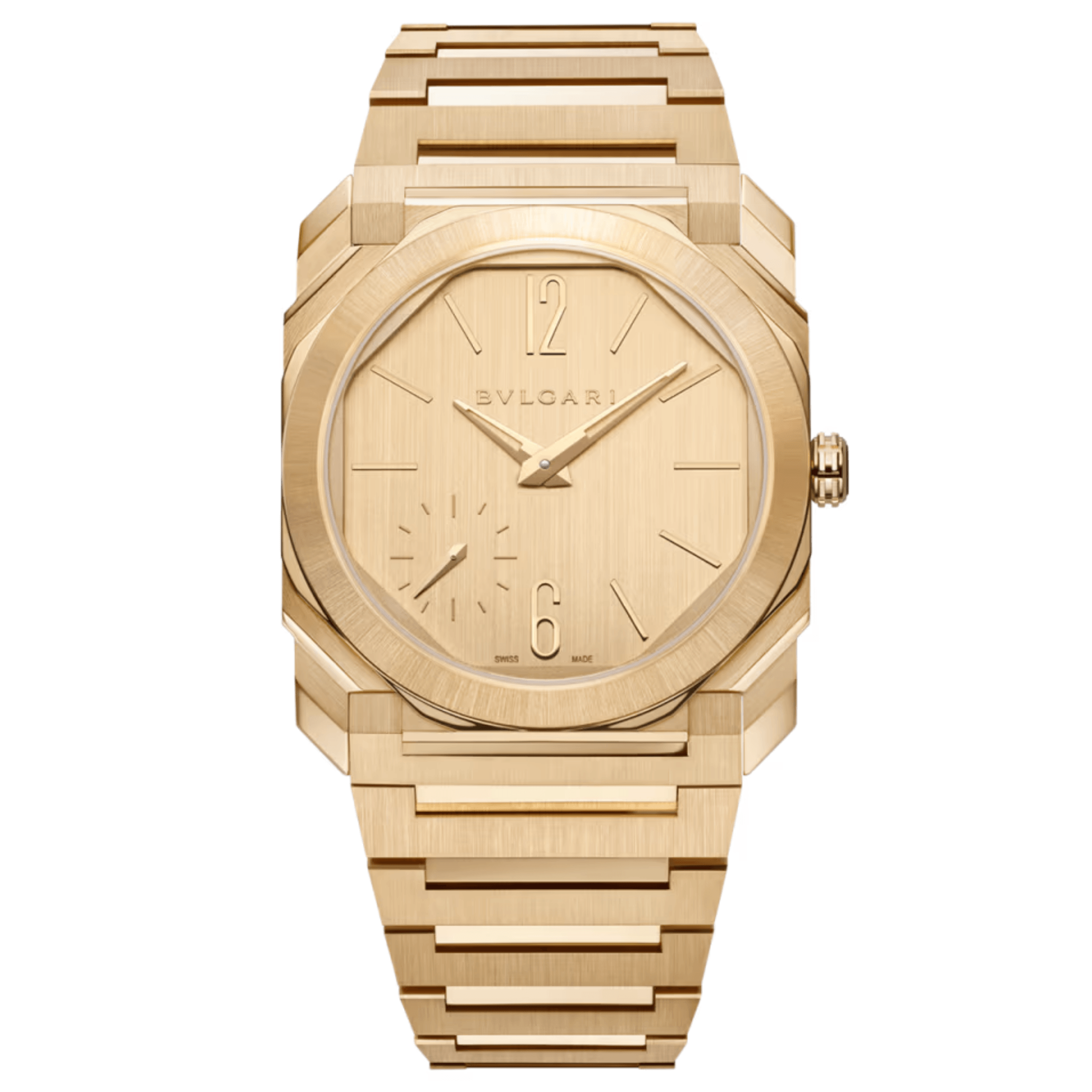 Bulgari Octo Finissimo automatic yellow gold dial yellow gold bracelet 37 mm