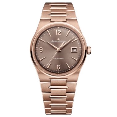 Jaeger-LeCoultre Master Control Chronometre Date automatic copper dial rose gold bracelet 38 mm