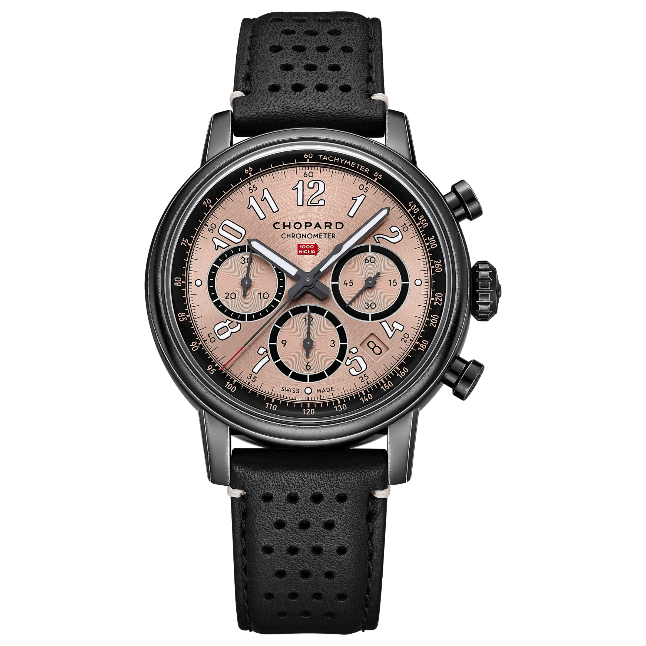 Chopard Mille Miglia Classic Patina Chronograph automatic copper dial leather strap 40,5 mm