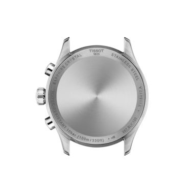 Montre Tissot Chrono L quartz cadran bleu bracelet en cuir 42 mm