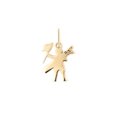 Pendentif Lepage Caddy du Touquet-Paris-Plage en or jaune