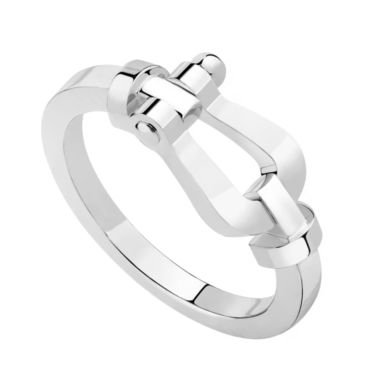 Bague Fred Force 10 moyen modèle en or blanc