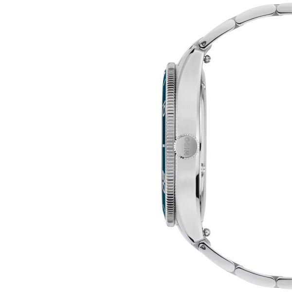 Montre Mido Ocean Star39 automatique cadran bleu bracelet acier 39 mm