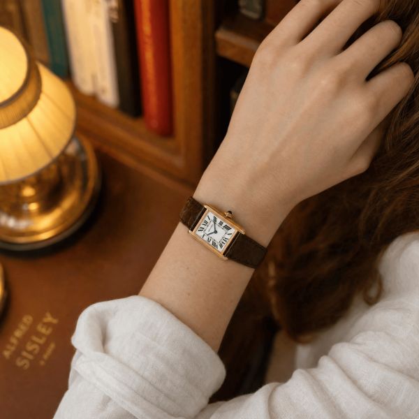 Cartier Tank Solo rose gold quartz 24,4 x 31 mm Full Set 2017