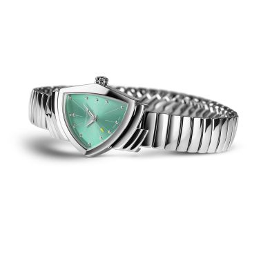 Hamilton Ventura Quartz S blue dial steel bracelet