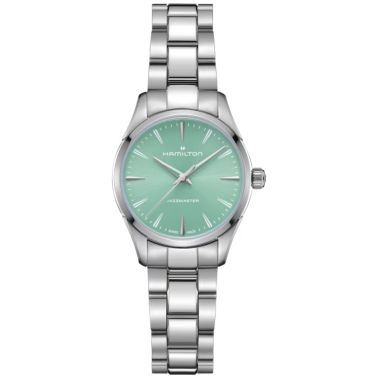 Hamilton Jazzmaster Quartz automatic blue dial steel bracelet 32 mm