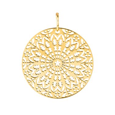 Médaille Lepage Colette Rosace en or jaune