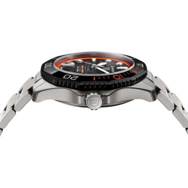 Montre TAG Heuer Aquaracer Professional 500 Date automatique cadran noir bracelet titane 42 mm
