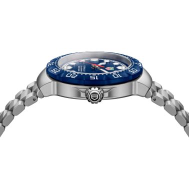 TAG Heuer Formula 1 Solargraph blue dial steel bracelet 38 mm