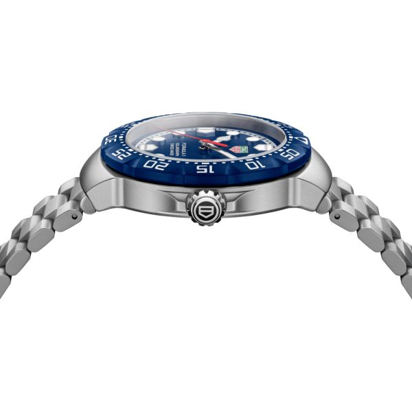 TAG Heuer Formula 1 Solargraph blue dial steel bracelet 38 mm