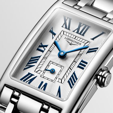 Longines DolceVita quartz watch silver dial steel bracelet 20,80 x 32 mm