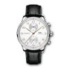 copy ofcopy ofcopy ofcopy ofcopy ofcopy ofMontre IWC Portofino Automatic cadran argenté bracelet cuir 40 mm