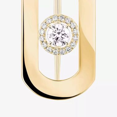 Broche Messika So Move en or jaune et diamants