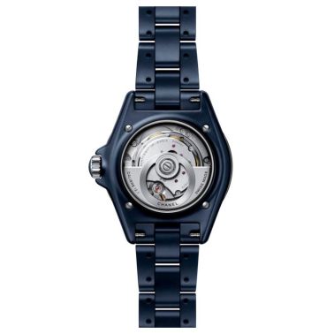 Montre CHANEL J12 BLEU automatiquecadran bleu et bracelet céramique bleu 38 mm