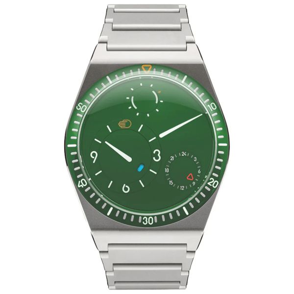 Montre Ressence Type 7 Cactus GMT automatique bracelet titane 41 mm