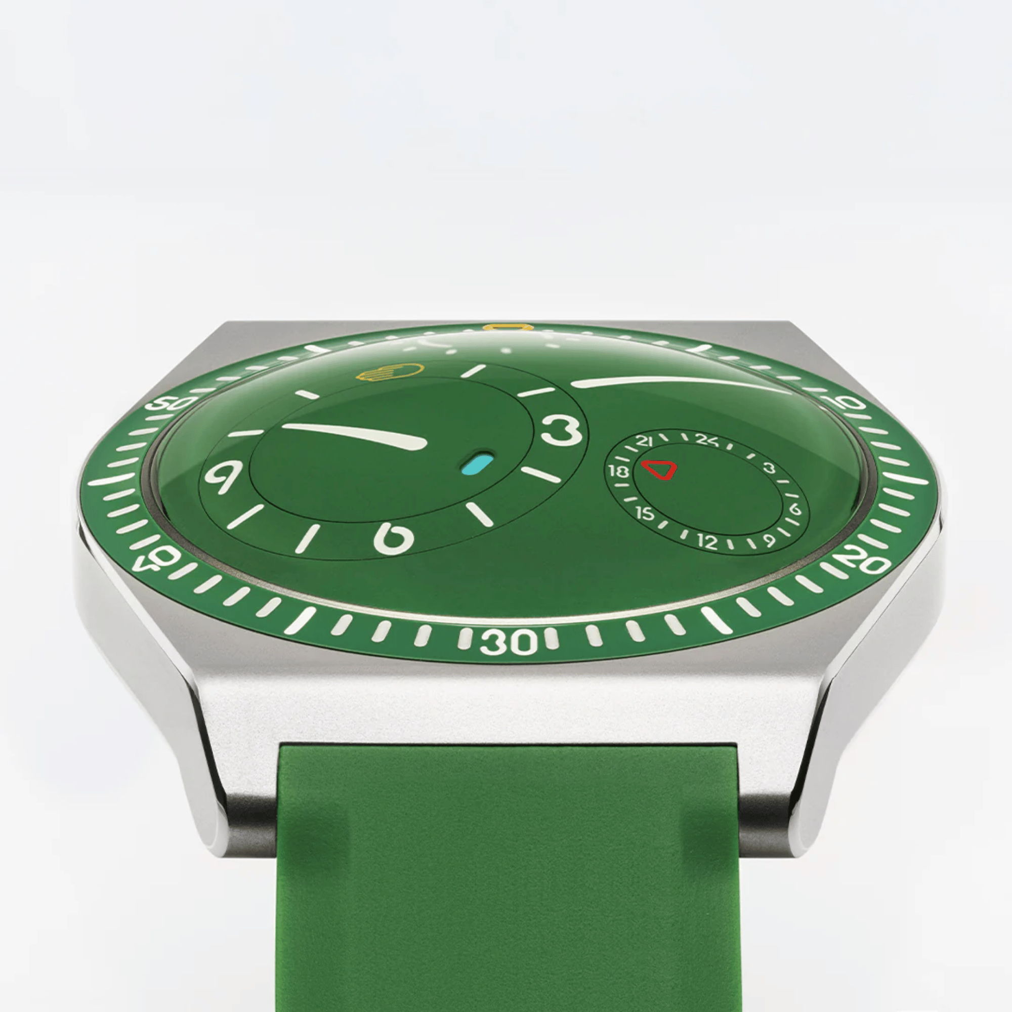 Montre Ressence Type 7 Cactus GMT automatique bracelet titane 41 mm