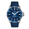 Tissot Seastar 2000 Powermatic 80 Watch with Blue Dial and Rubber Strap – 44 mm