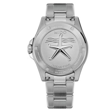 Mido Ocean Star 200 automatic watch white dial steel bracelet 41 mm