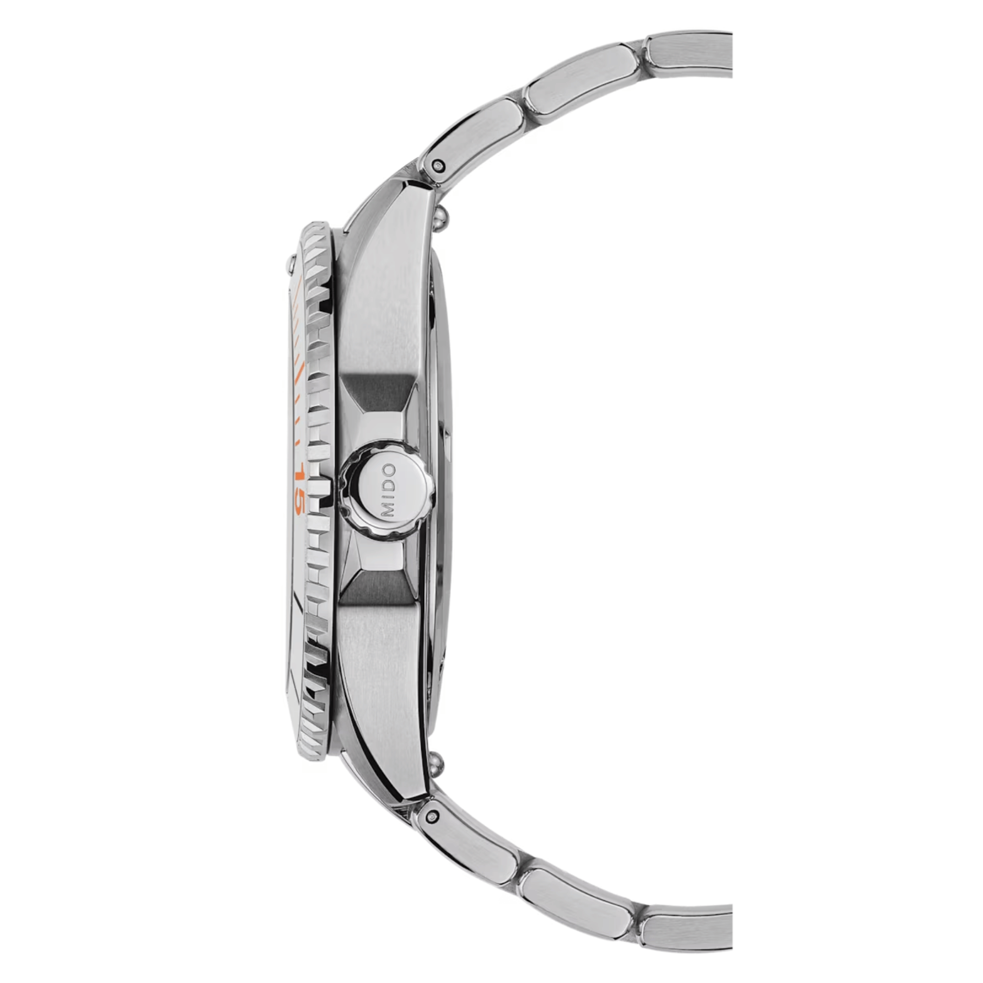 Mido Ocean Star 200 automatic watch white dial steel bracelet 41 mm