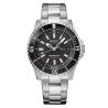 Mido Ocean Star 200 automatic watch black dial steel bracelet 41 mm