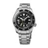 Montre Seiko Prospex Automatique Heritage Diver's GMT 1968 cadran noir bracelet acier 42 mm