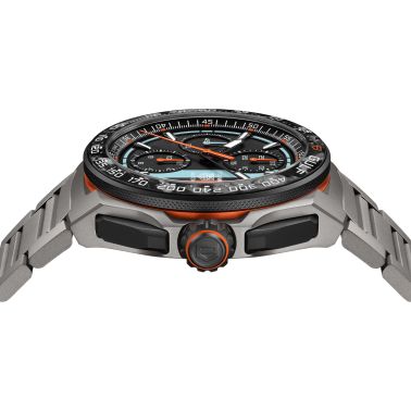 TAG Heuer Formula 1 x Gulf Chronograph automatique watch blue dial steel bracelet 43 mm