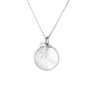 Lepage Caddy Le Touquet-Paris-Plage pendant in white gold and diamond