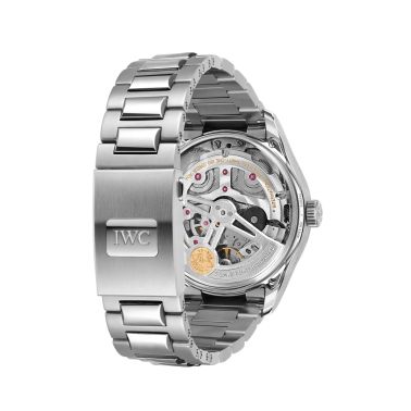 Montre IWC Portugieser Automatic 42 cadran bleu bracelet acier 42,4 mm