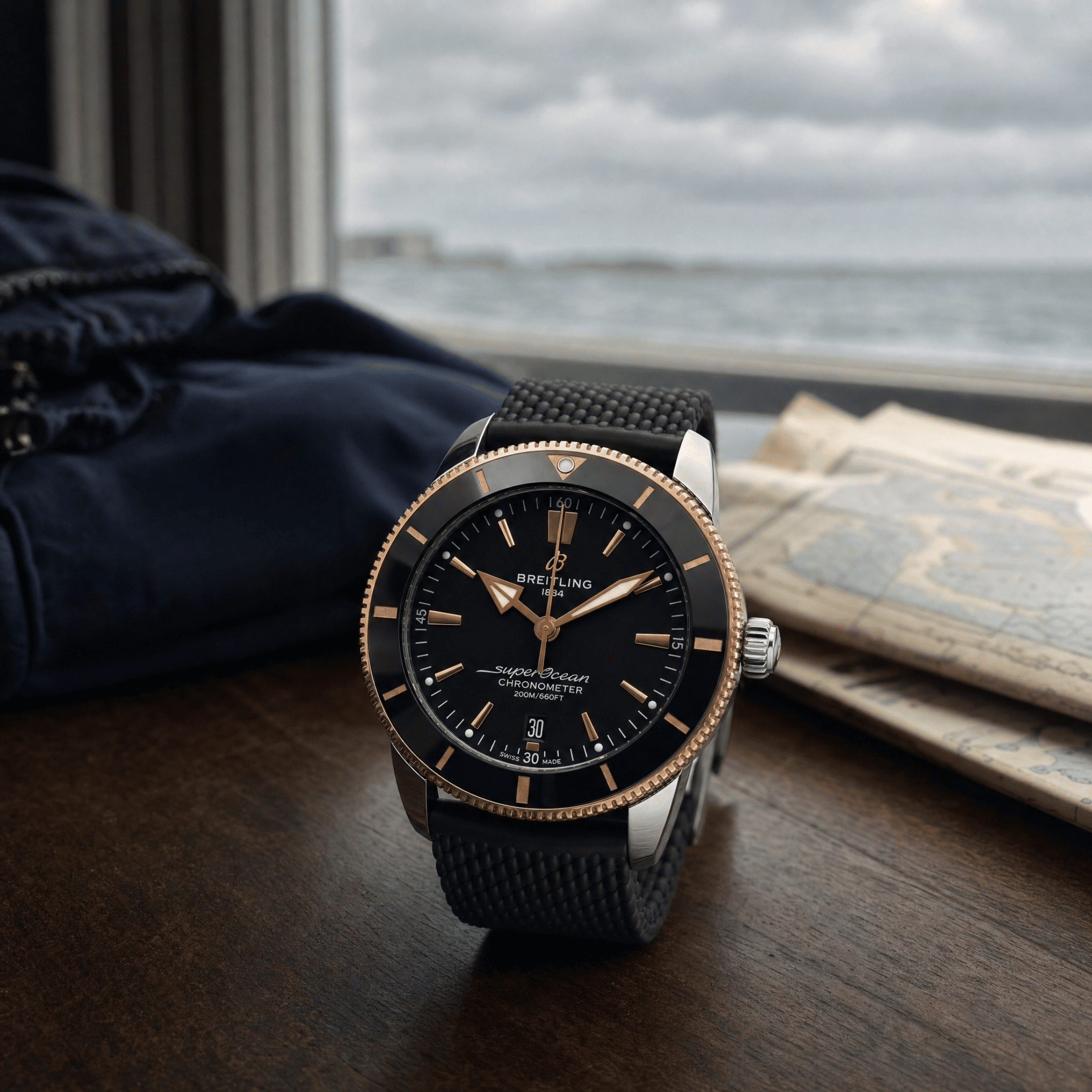 Montre Breitling Superocean Heritage II B20 automatique 44 mm Full Set 2021