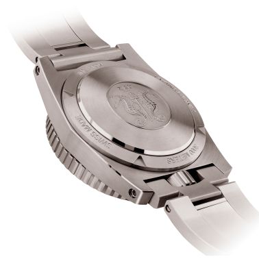 Montre ZRC GRANDS FONDS MN64 FULL Titane automatique cadran noir bracelet titane 41,5 mm