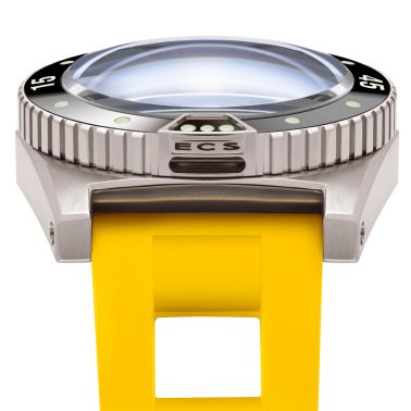 ZRC Grands Fonds MN64 Titanium Rubber Automatic Watch Gradient Dial Rubber Strap 41.5 mm