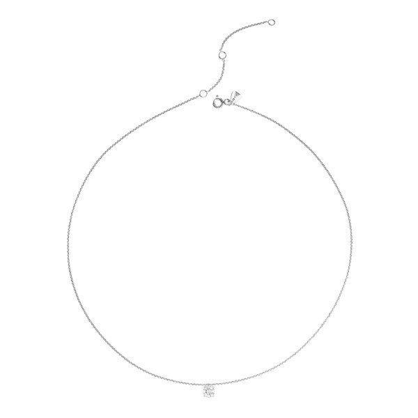 Collier Lepage Chéri en or blanc et diamant