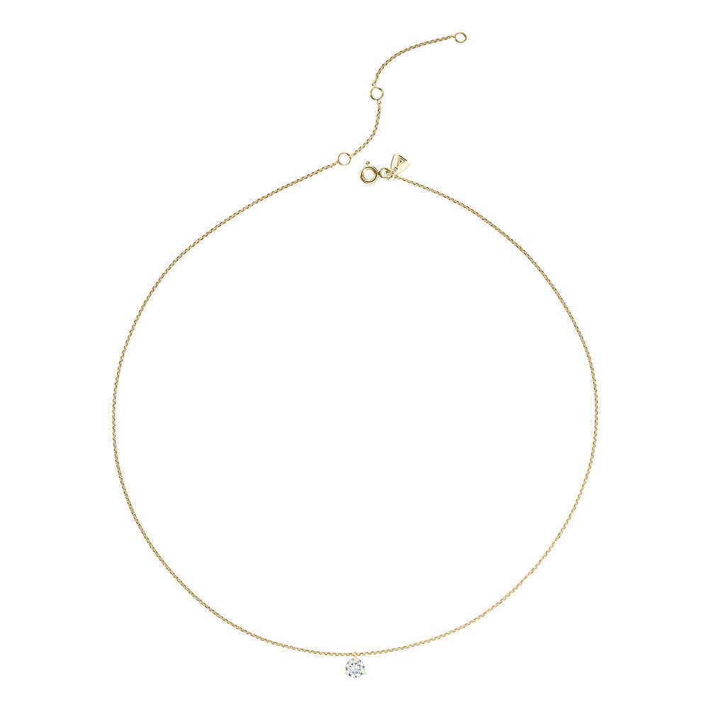Collier Lepage Joli Cœur en or jaune diamant