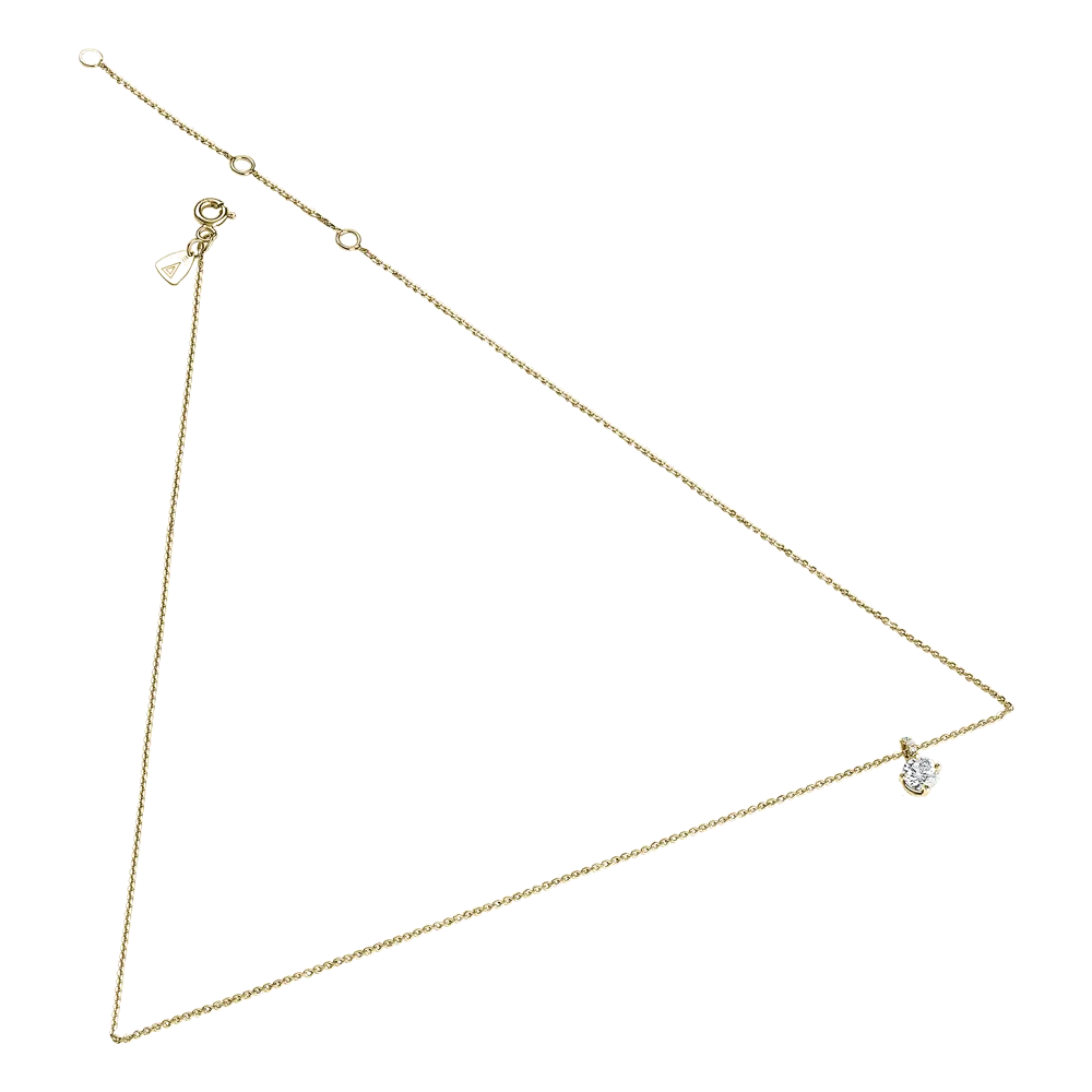 Collier Lepage Comtesse en or jaune diamants