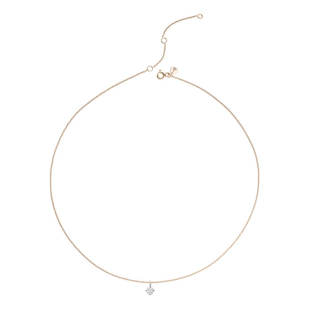 Collier Lepage Comtesse en or rose diamants