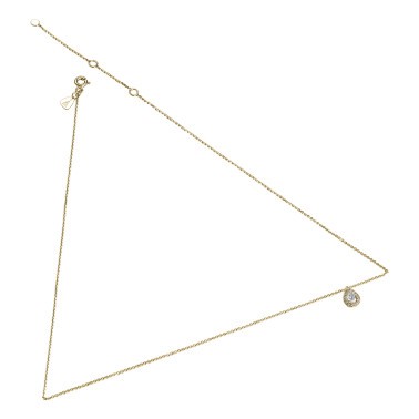 Collier Lepage Marceau en or jaune diamants