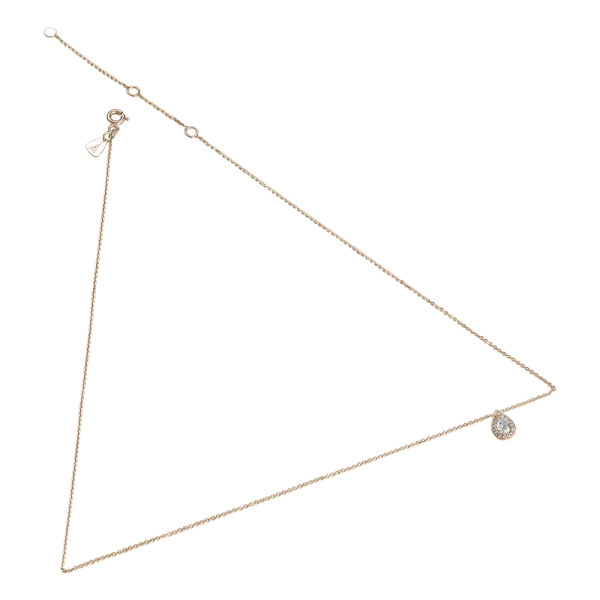 Collier Lepage Marceau en or rose diamants