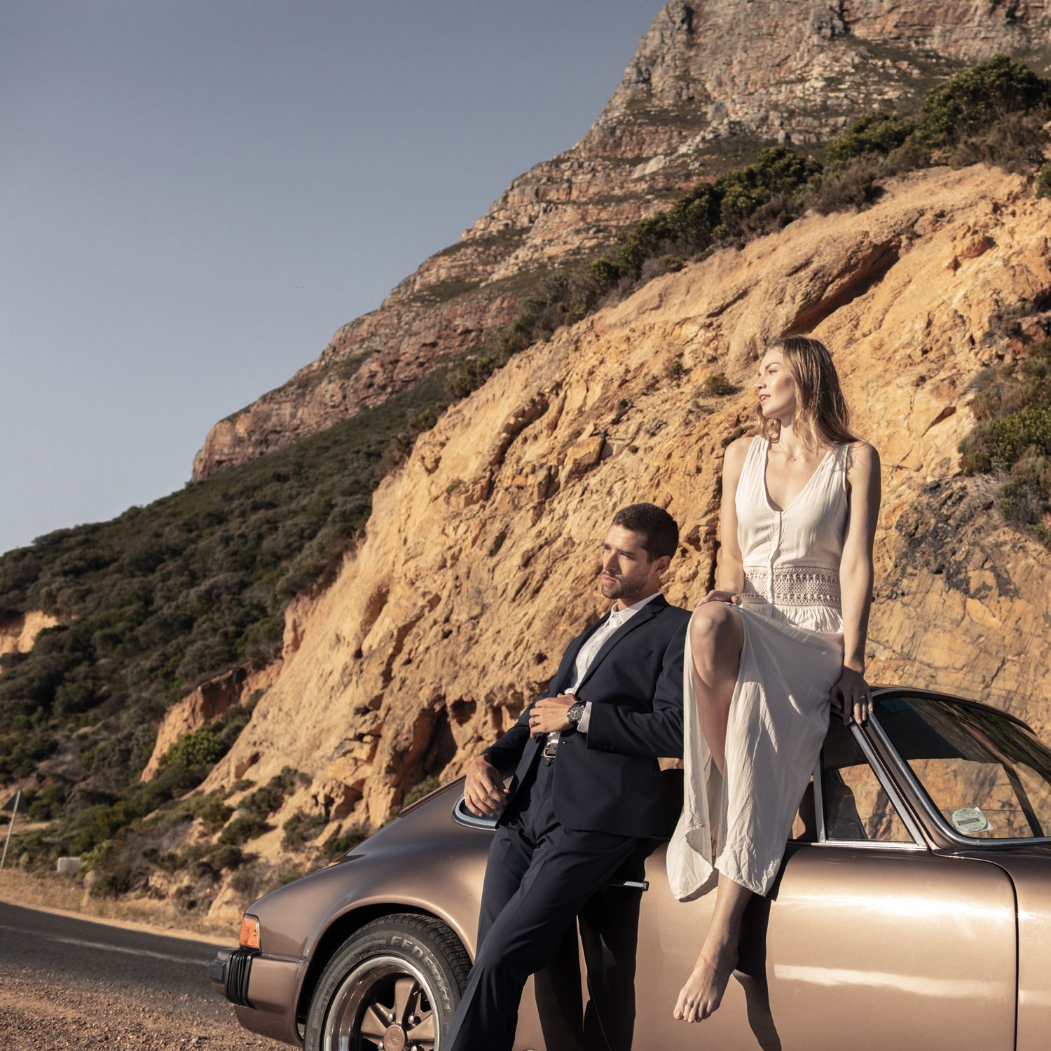 Solitaire Lepage Désir en or jaune diamant