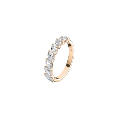 Alliance Lepage Suzanne en or rose diamants