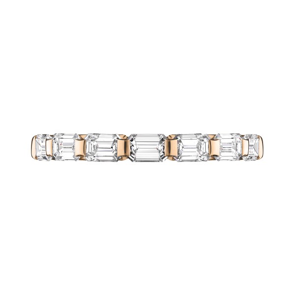Alliance Lepage Fougueuse en or rose diamants