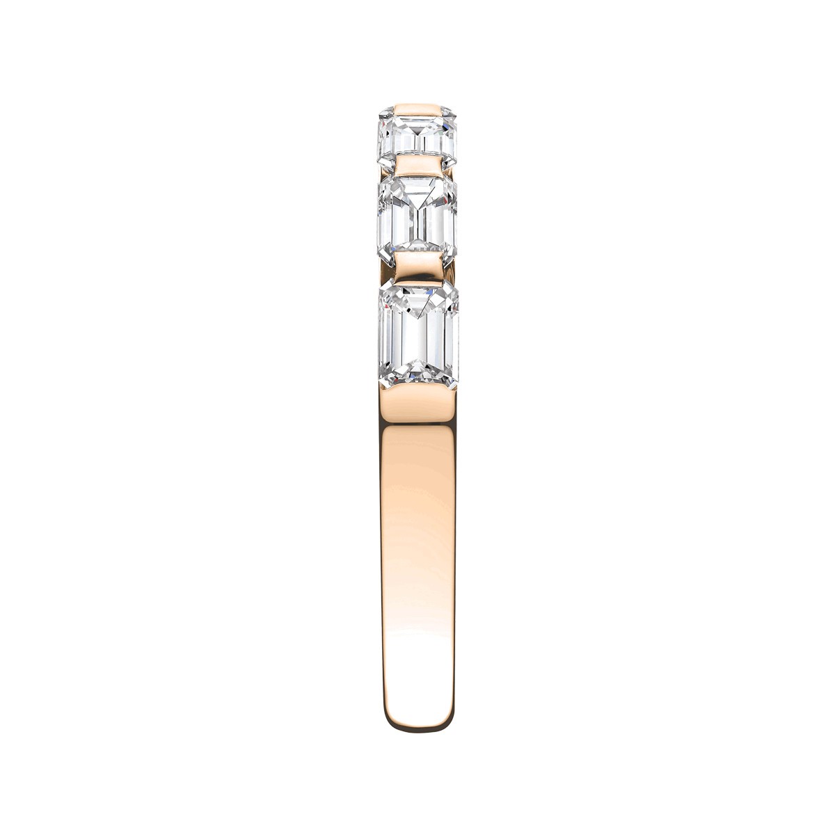 Alliance Lepage Fougueuse en or rose diamants
