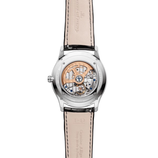 Montre Jaeger-LeCoultre Master Ultra Thin Date automatique bracelet cuir d'alligator 39 mm