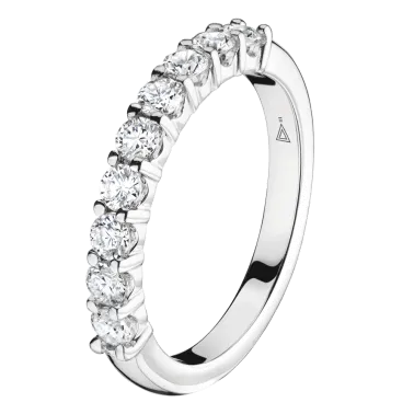 Alliance Lepage Majesté en or blanc diamants