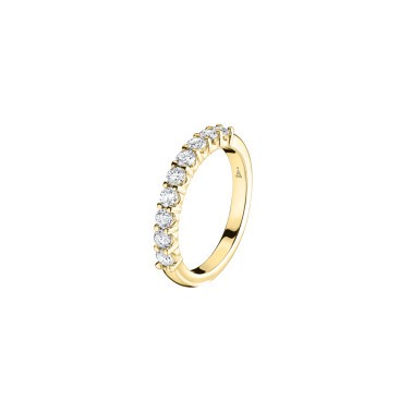 Alliance Lepage Majesté en or jaune diamants